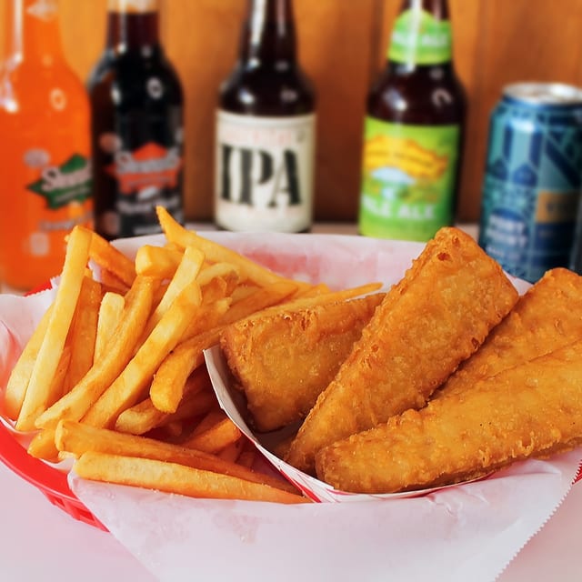 Fish and Chips.