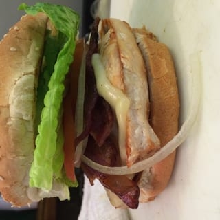 Chicken Club Burger