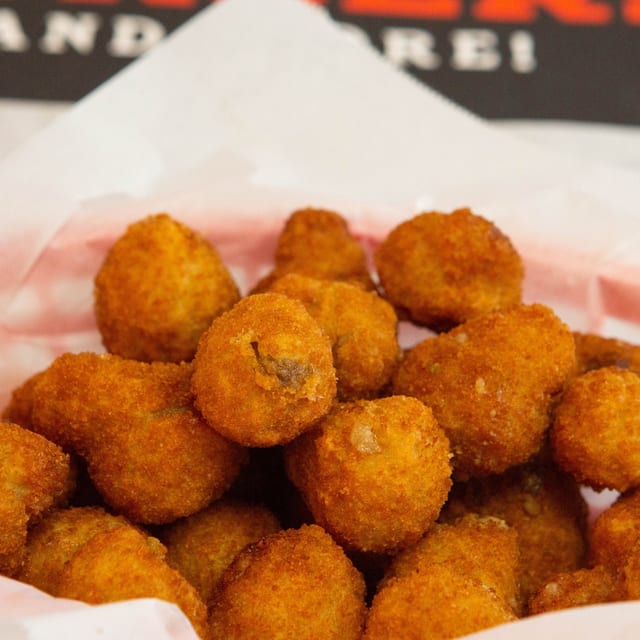 Breaded Mushrooms.