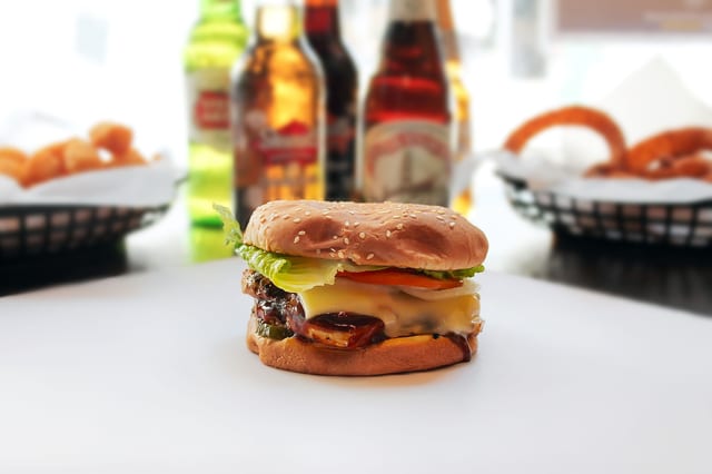 BBQ Chicken Burger.