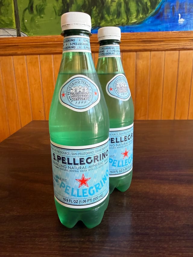 S.Pellegrino Sparkling Water.