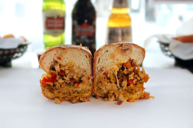 Turkey Cheesesteak.