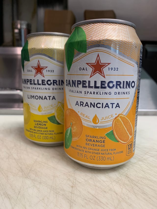 San Pellegrino.
